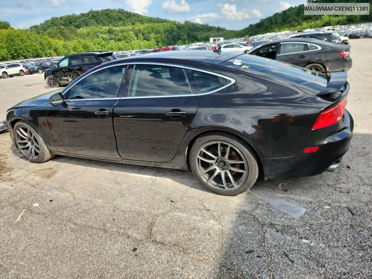 2014 Audi A7 Premium Plus VIN: WAUWMAFCXEN011181 Lot: 62707965