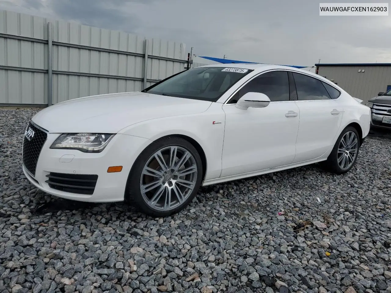 2014 Audi A7 Premium Plus VIN: WAUWGAFCXEN162903 Lot: 63273875