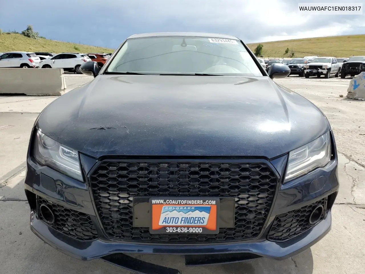2014 Audi A7 Premium Plus VIN: WAUWGAFC1EN018317 Lot: 63293445