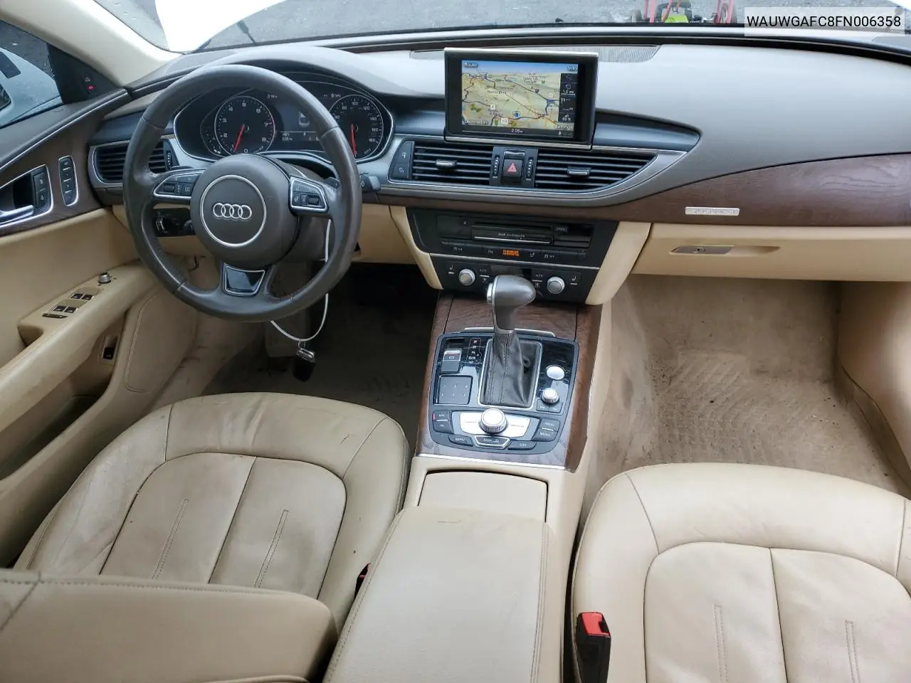 2015 Audi A7 Premium Plus VIN: WAUWGAFC8FN006358 Lot: 60814255