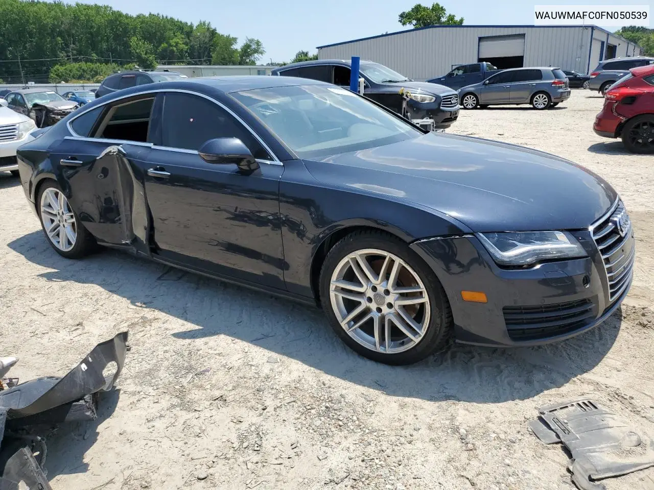 2015 Audi A7 Premium Plus VIN: WAUWMAFC0FN050539 Lot: 61939015