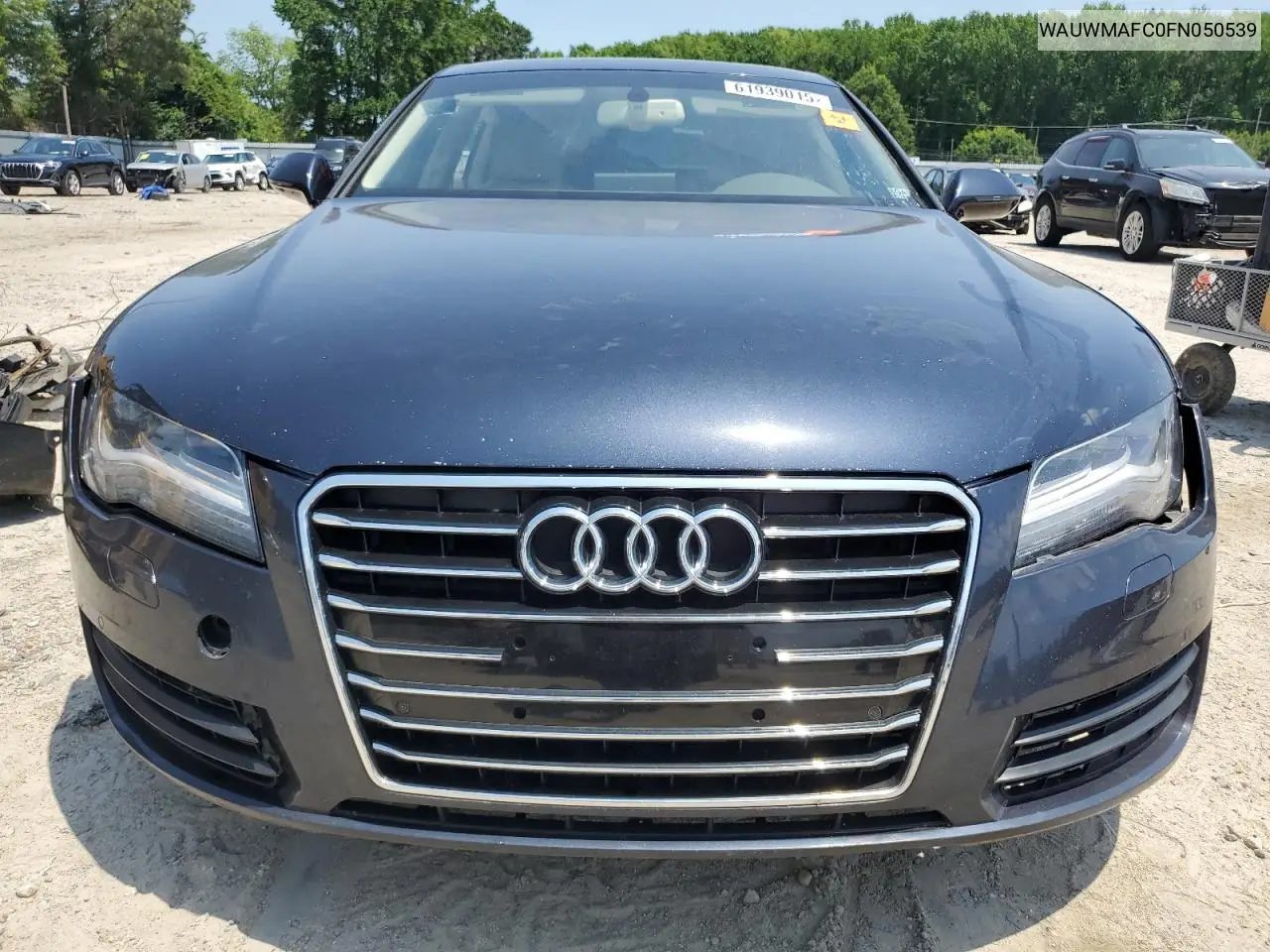 2015 Audi A7 Premium Plus VIN: WAUWMAFC0FN050539 Lot: 61939015