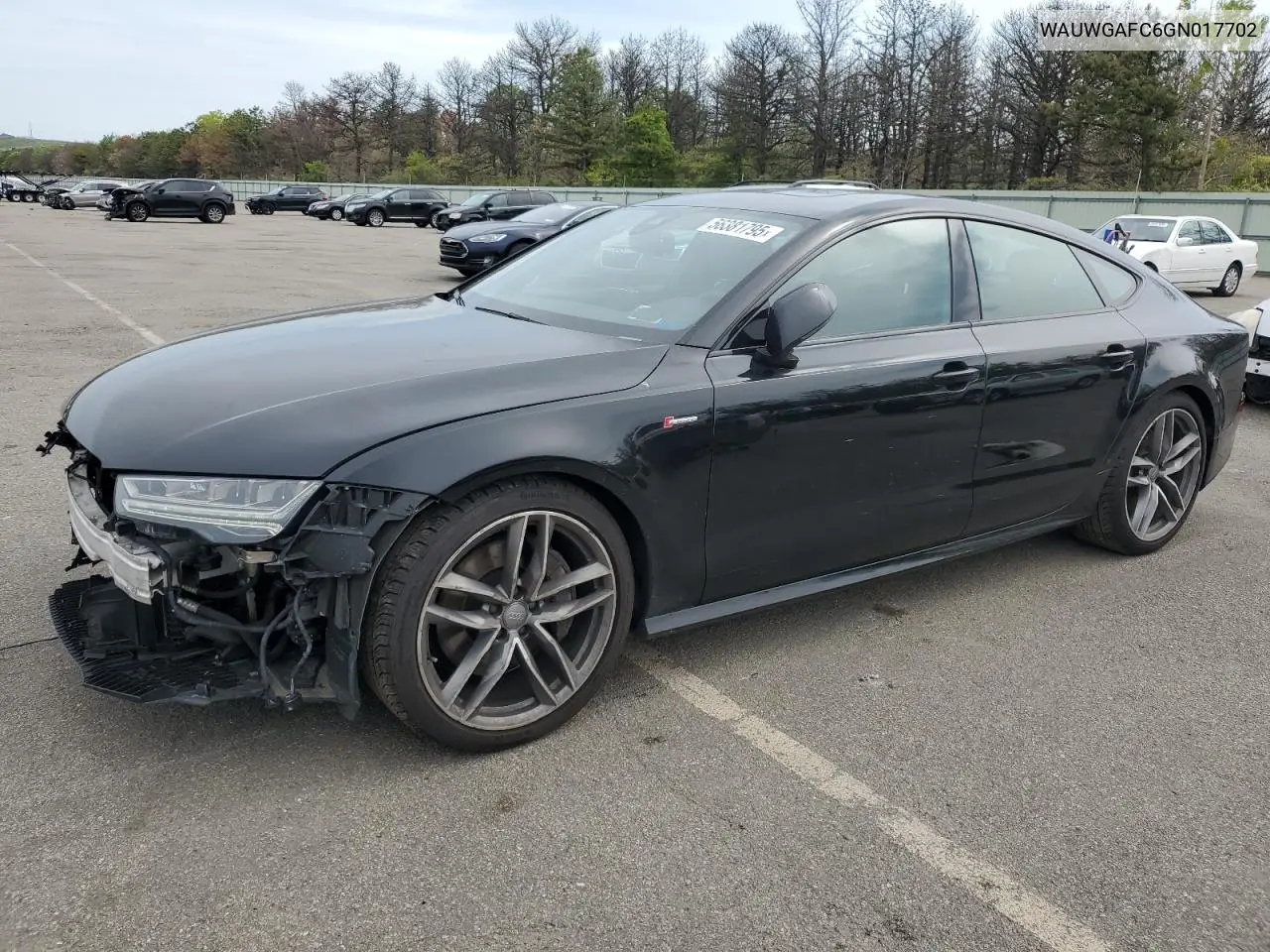 2016 Audi A7 Premium Plus VIN: WAUWGAFC6GN017702 Lot: 56381795
