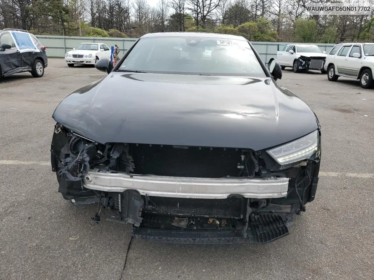 2016 Audi A7 Premium Plus VIN: WAUWGAFC6GN017702 Lot: 56381795