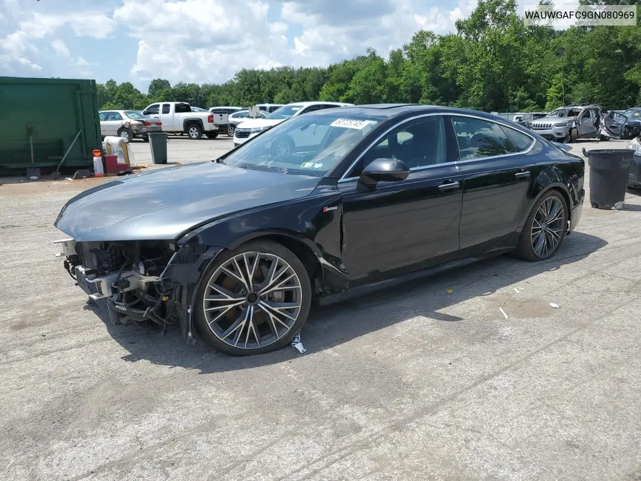 2016 Audi A7 Premium Plus VIN: WAUWGAFC9GN080969 Lot: 60725745