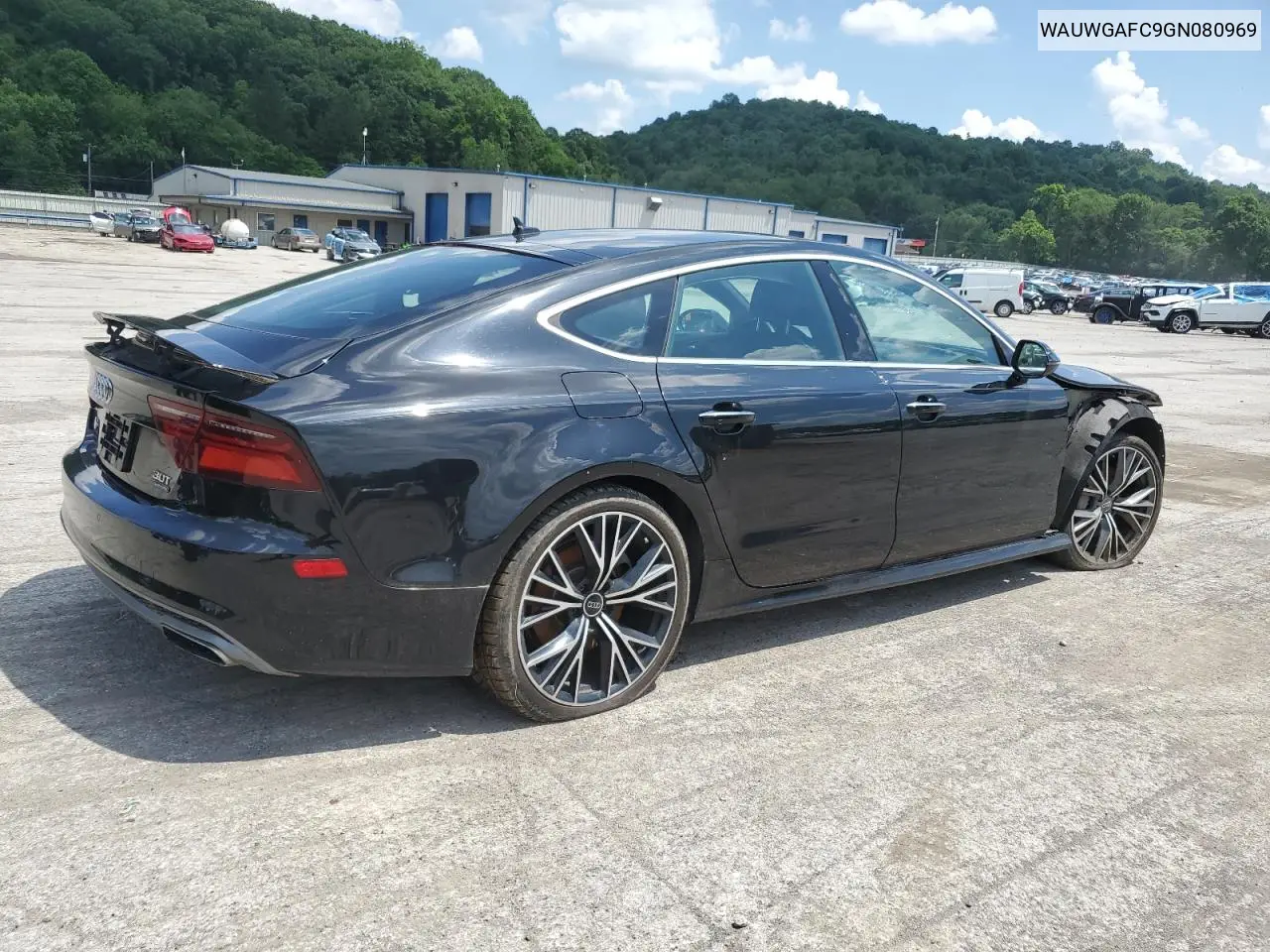 2016 Audi A7 Premium Plus VIN: WAUWGAFC9GN080969 Lot: 60725745