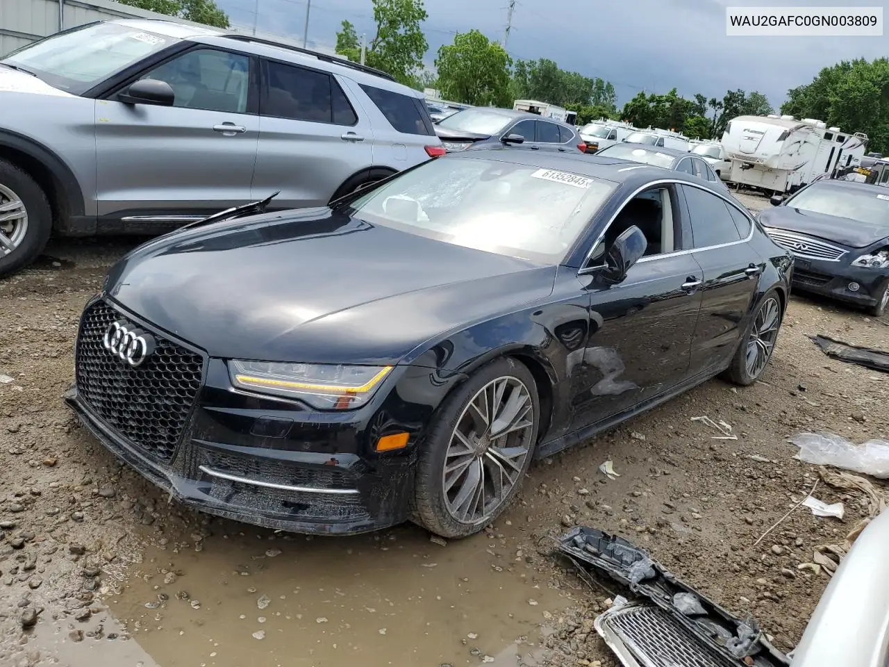 2016 Audi A7 Prestige VIN: WAU2GAFC0GN003809 Lot: 61352845
