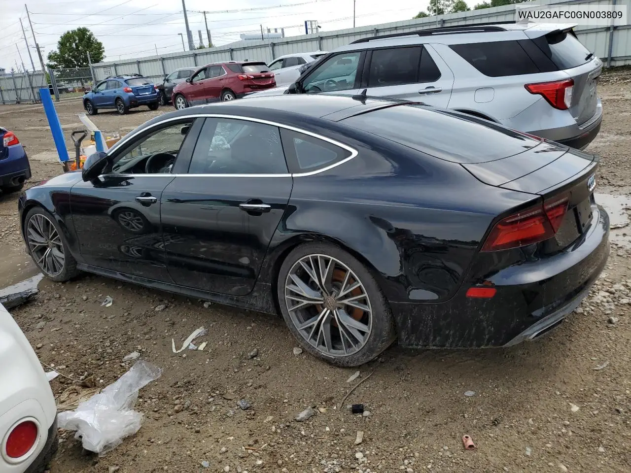 2016 Audi A7 Prestige VIN: WAU2GAFC0GN003809 Lot: 61352845