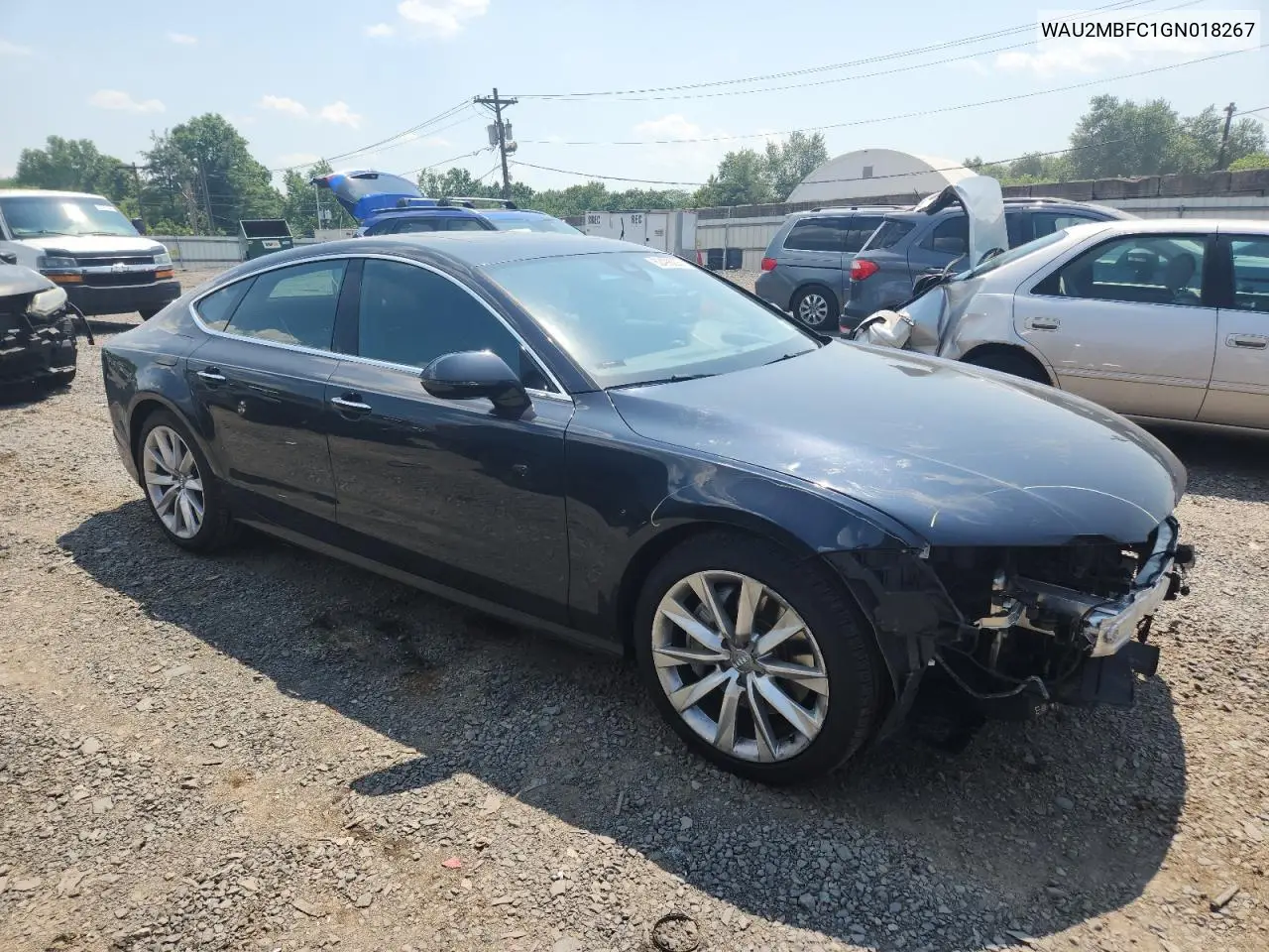 2016 Audi A7 Prestige VIN: WAU2MBFC1GN018267 Lot: 62498205