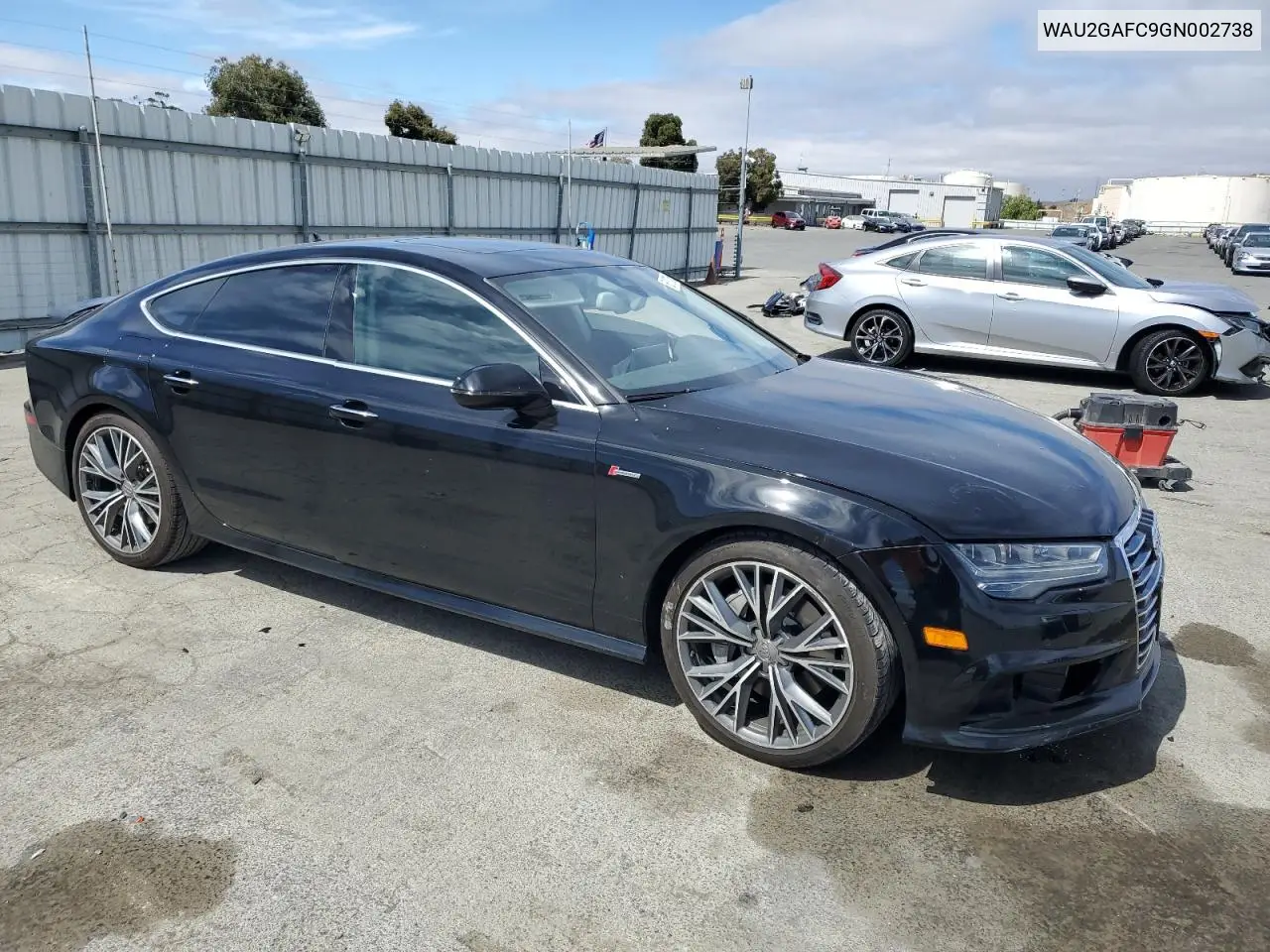 2016 Audi A7 Prestige VIN: WAU2GAFC9GN002738 Lot: 66137365