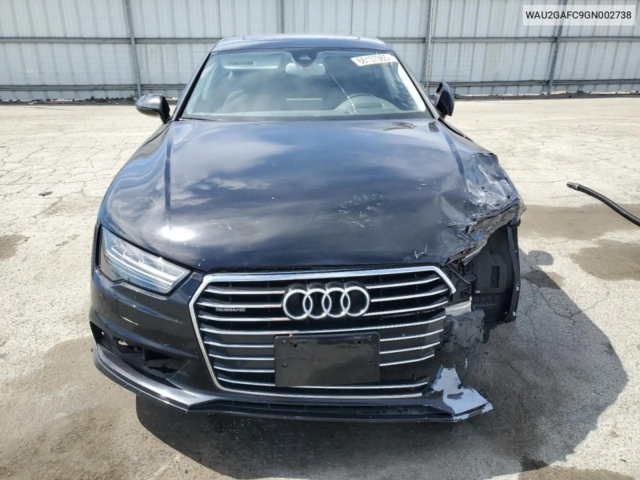 2016 Audi A7 Prestige VIN: WAU2GAFC9GN002738 Lot: 66137365