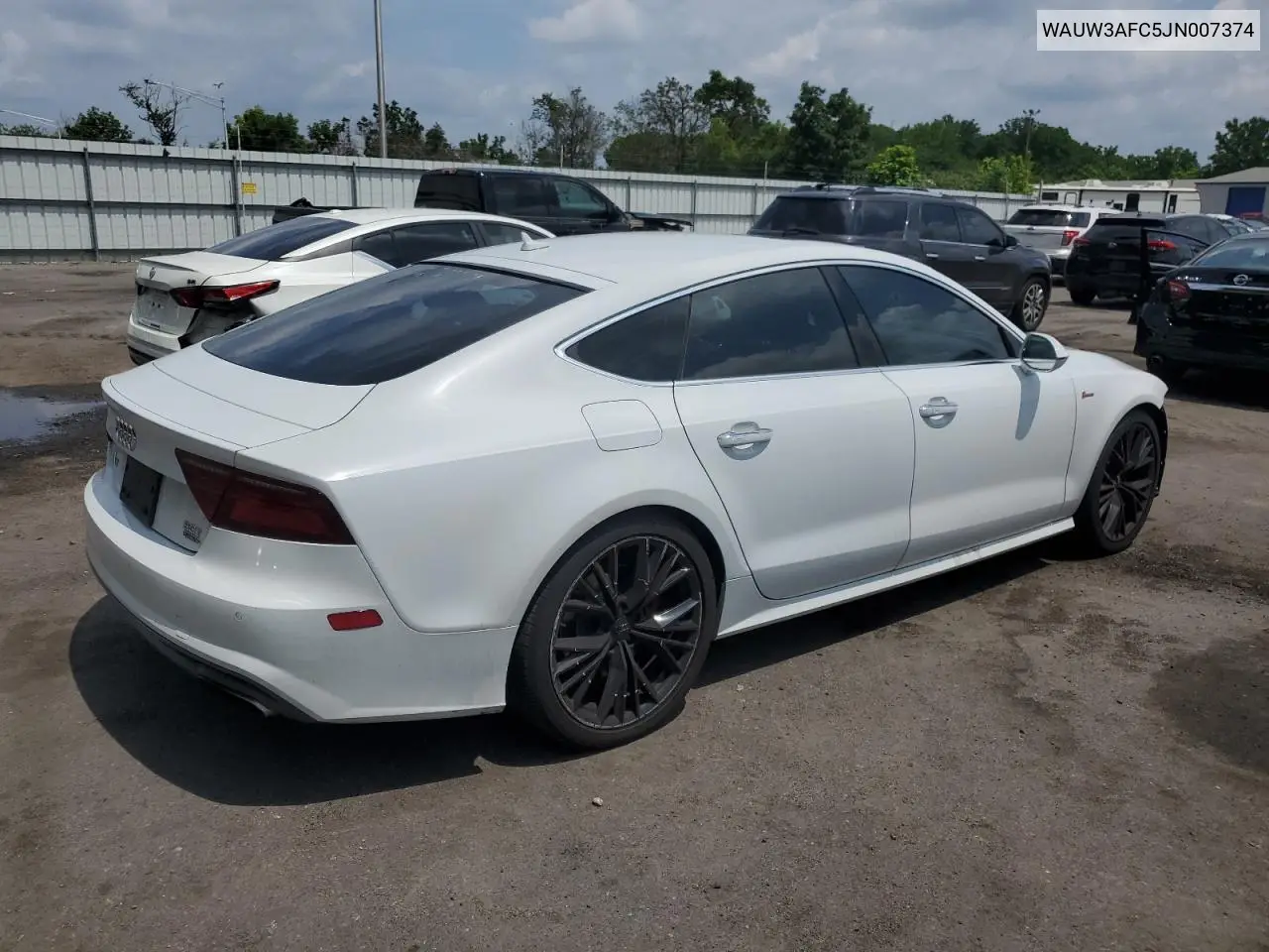 2018 Audi A7 Premium Plus VIN: WAUW3AFC5JN007374 Lot: 61891655