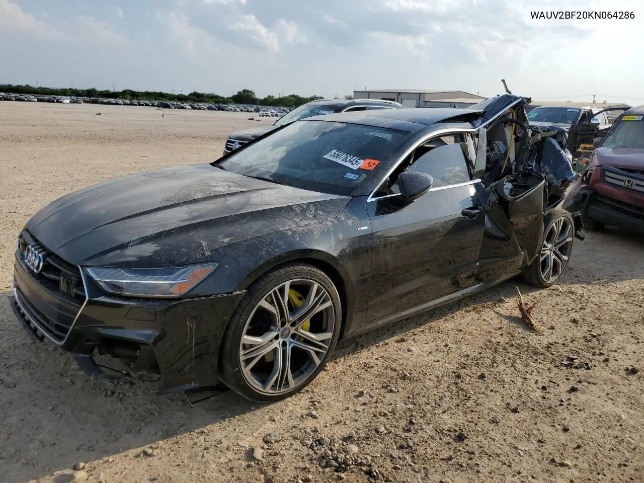 2019 Audi A7 Prestige S-Line VIN: WAUV2BF20KN064286 Lot: 55076345