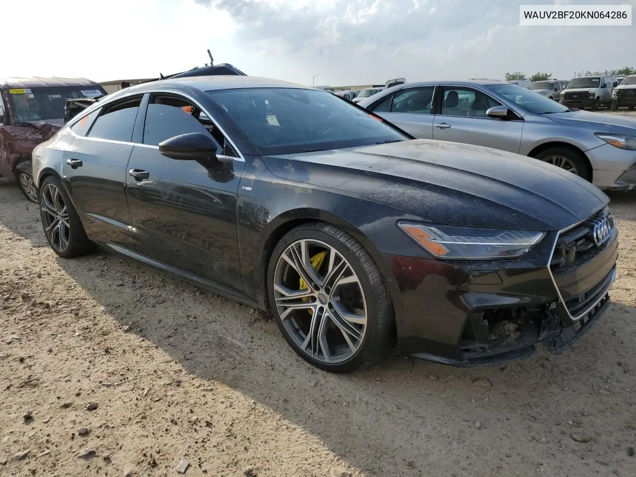 2019 Audi A7 Prestige S-Line VIN: WAUV2BF20KN064286 Lot: 55076345