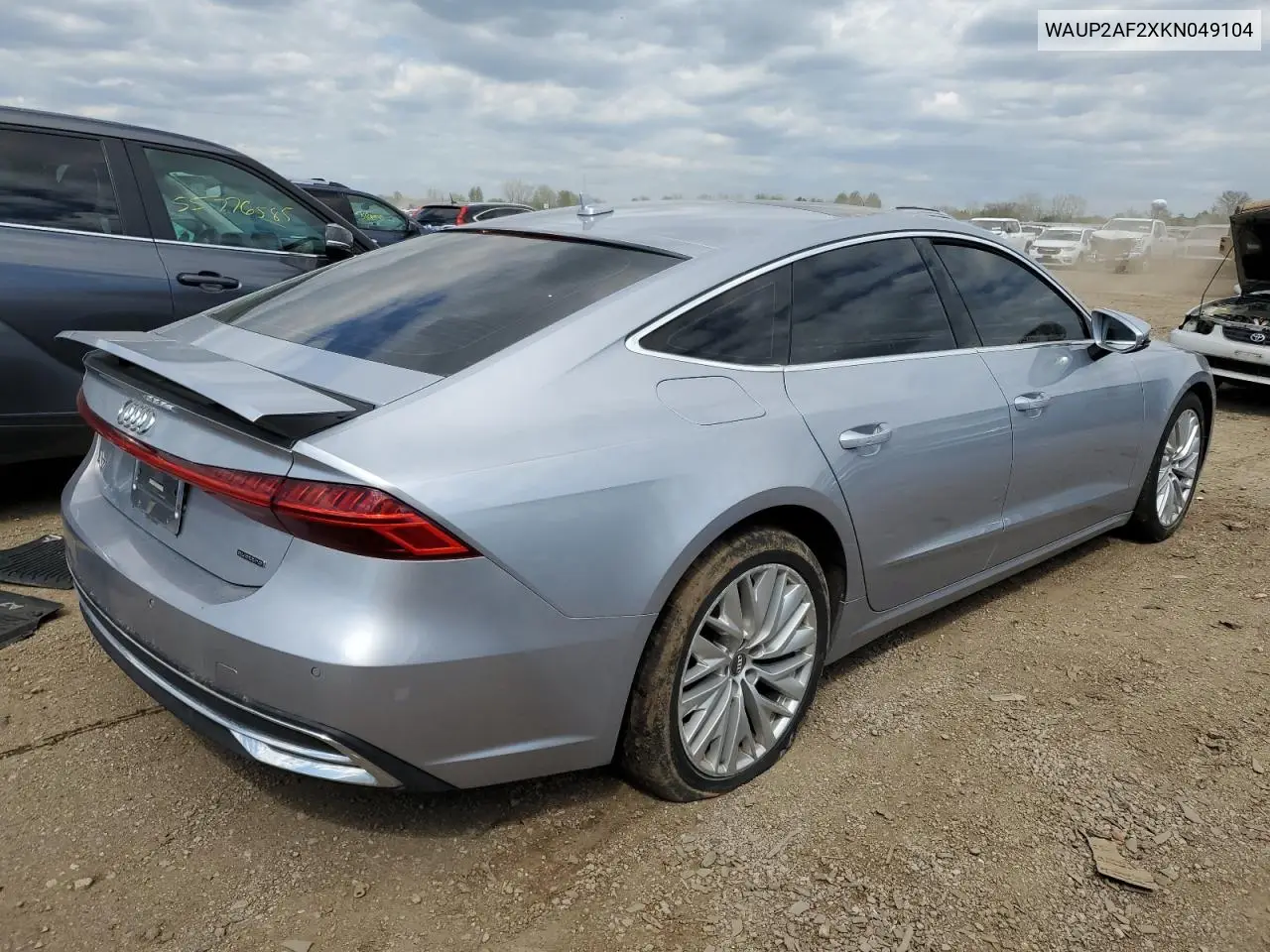 2019 Audi A7 Premium VIN: WAUP2AF2XKN049104 Lot: 55777625