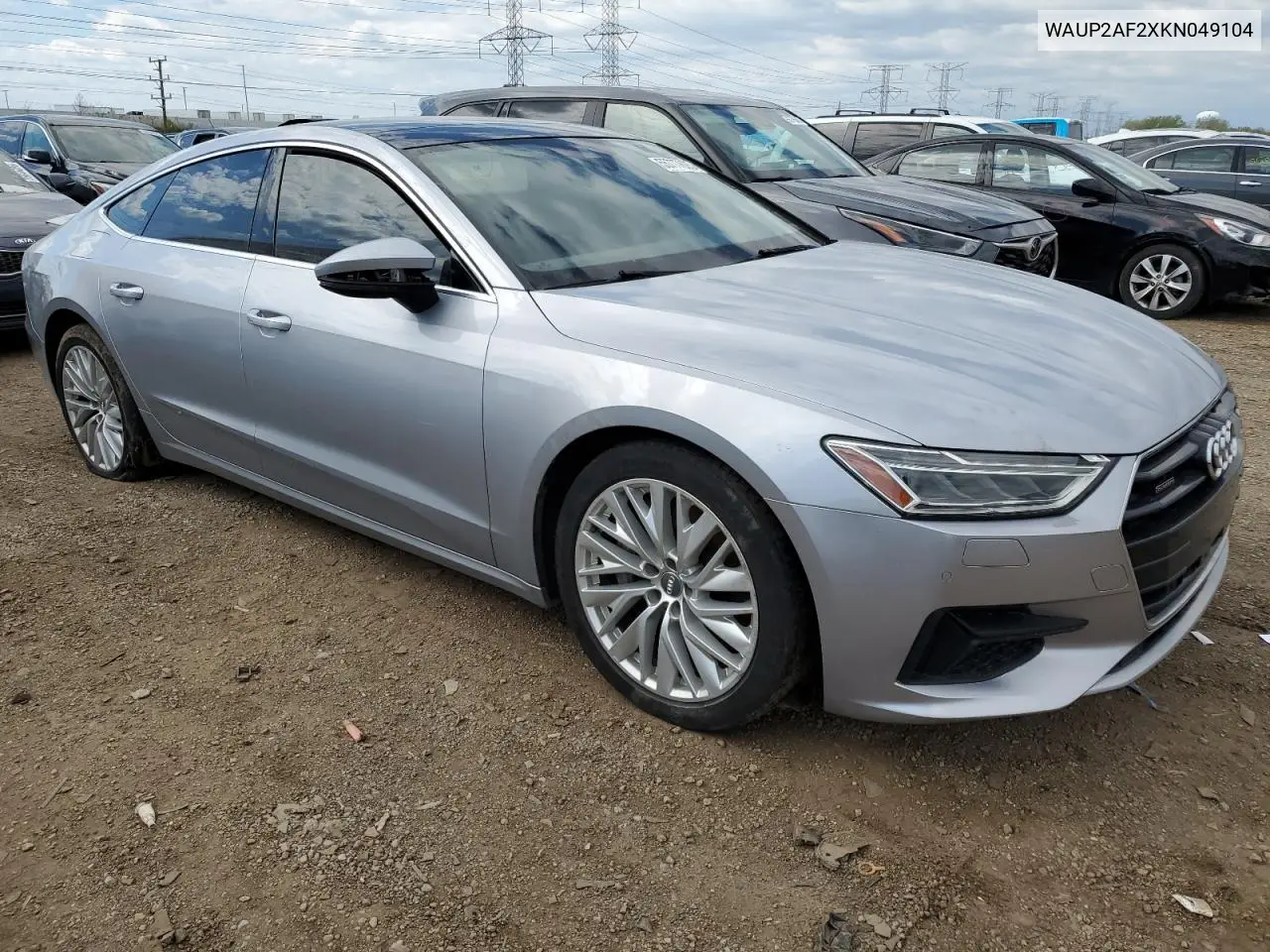 2019 Audi A7 Premium VIN: WAUP2AF2XKN049104 Lot: 55777625