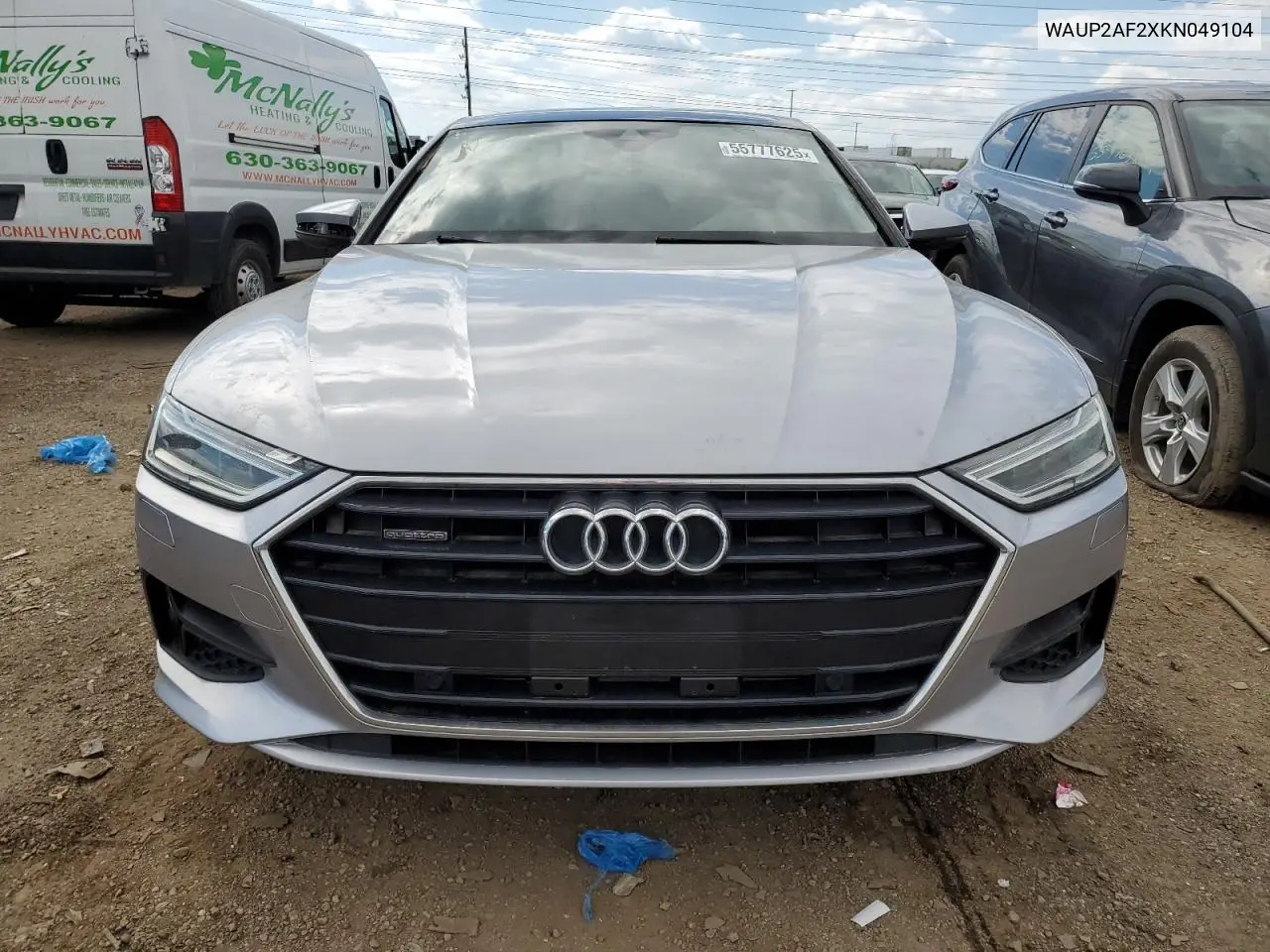 2019 Audi A7 Premium VIN: WAUP2AF2XKN049104 Lot: 55777625