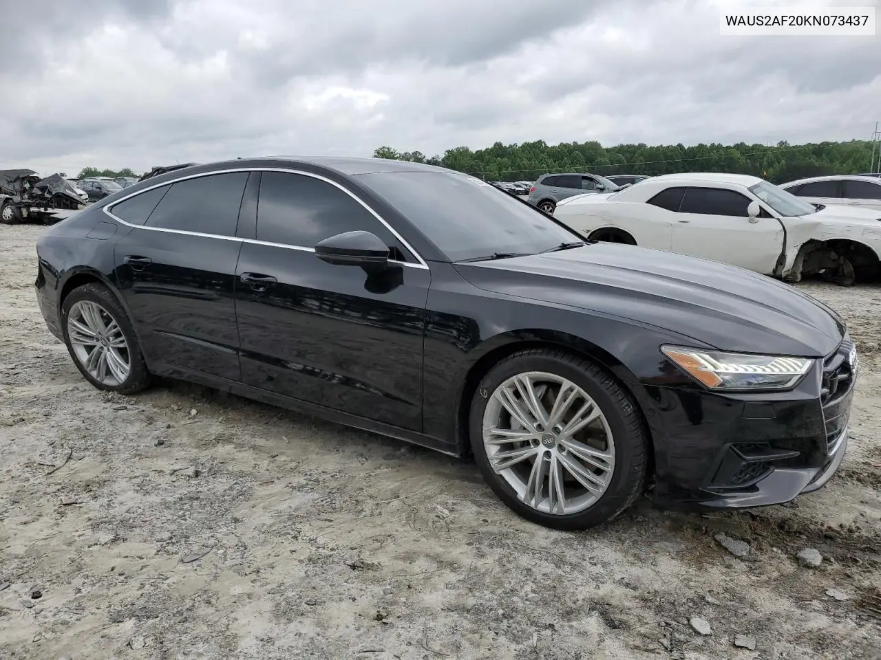 waus2af20kn073437 WAUS2AF20KN073437 2019 Audi A7 Prestige