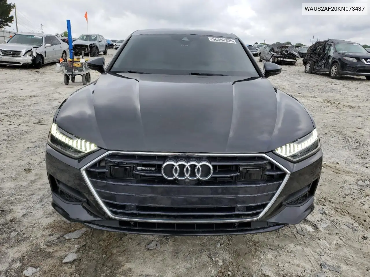 waus2af20kn073437 WAUS2AF20KN073437 2019 Audi A7 Prestige