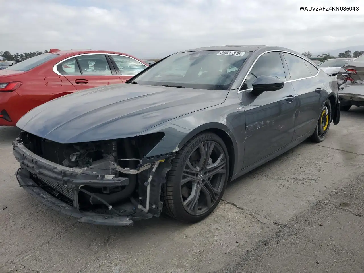 2019 Audi A7 Prestige S-Line VIN: WAUV2AF24KN086043 Lot: 56537855