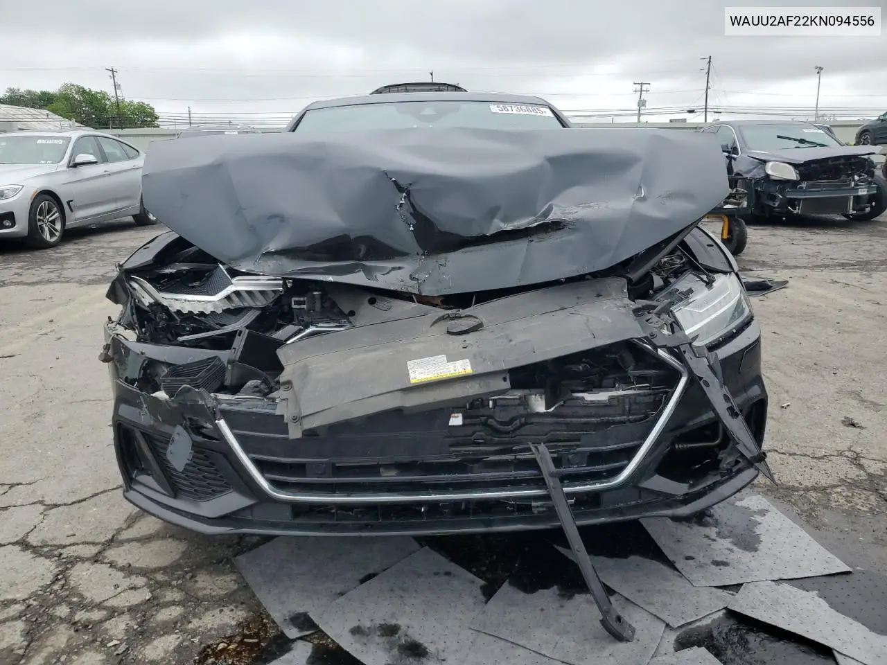 2019 Audi A7 Premium Plus S-Line VIN: WAUU2AF22KN094556 Lot: 58736885