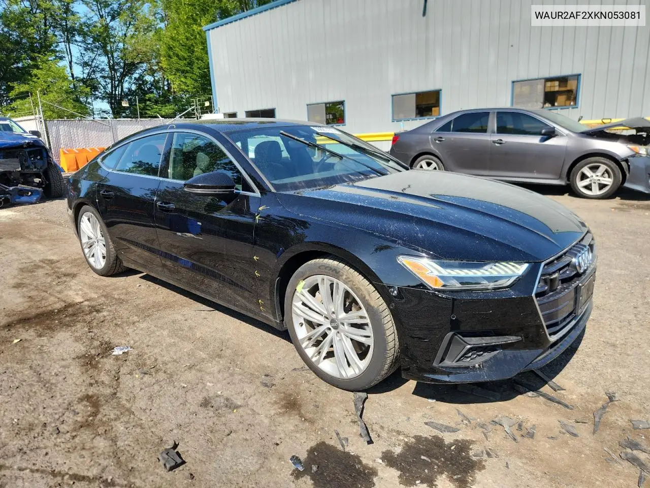 2019 Audi A7 Premium Plus VIN: WAUR2AF2XKN053081 Lot: 59627435