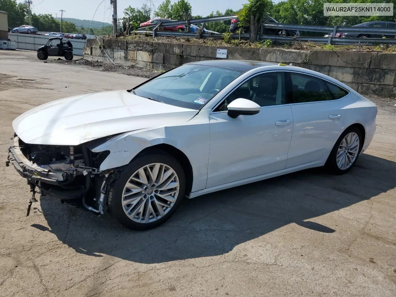 2019 Audi A7 Premium Plus VIN: WAUR2AF25KN114000 Lot: 60274285