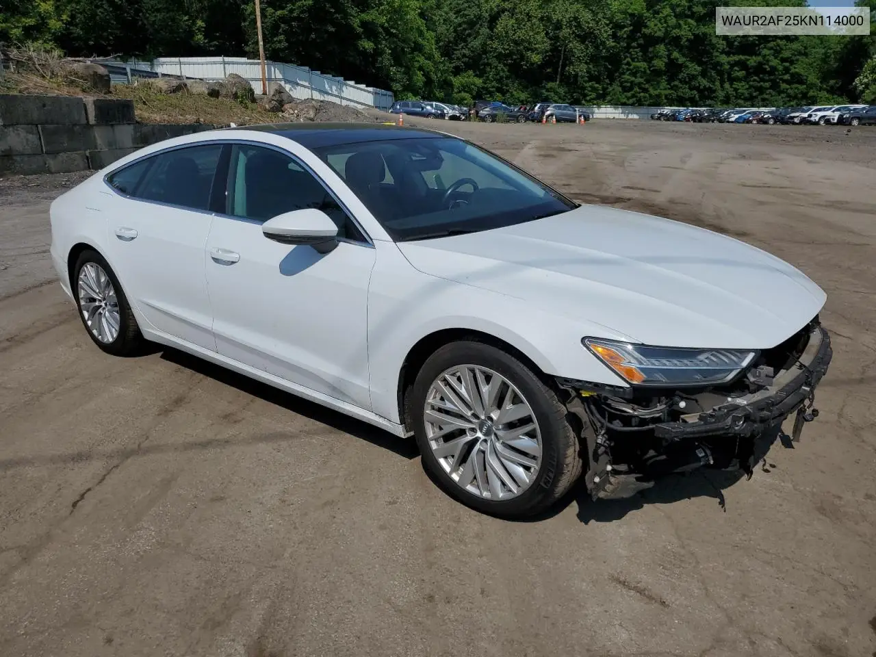 2019 Audi A7 Premium Plus VIN: WAUR2AF25KN114000 Lot: 60274285