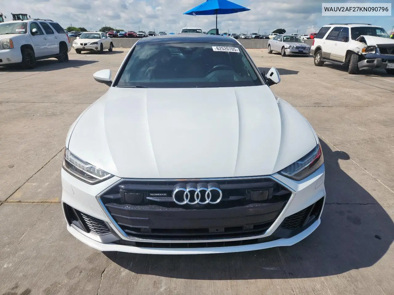 2019 Audi A7 Prestige S-Line VIN: WAUV2AF27KN090796 Lot: 62520705
