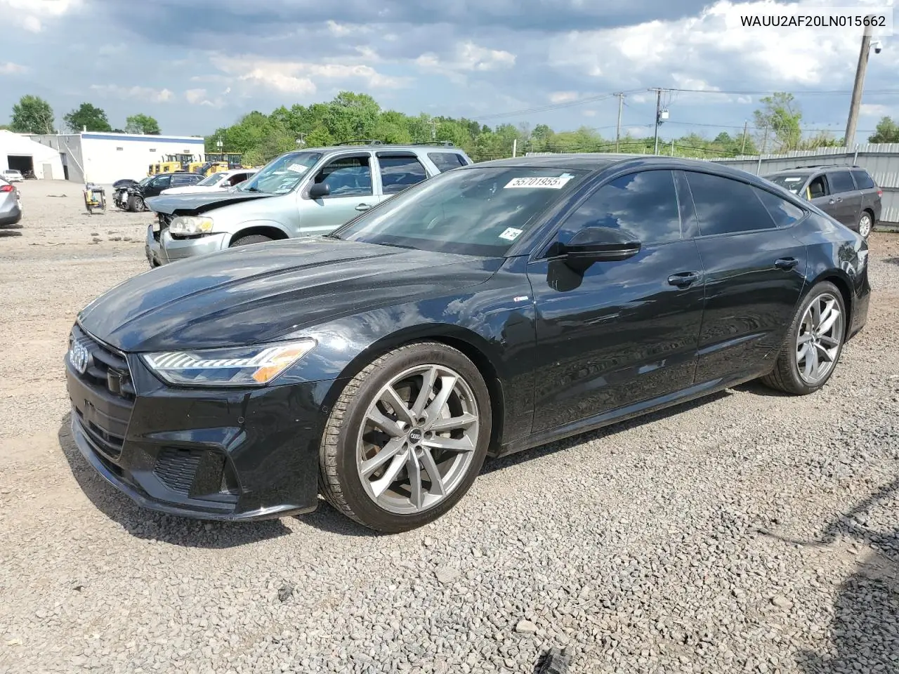 2020 Audi A7 Premium Plus S-Line VIN: WAUU2AF20LN015662 Lot: 55701955