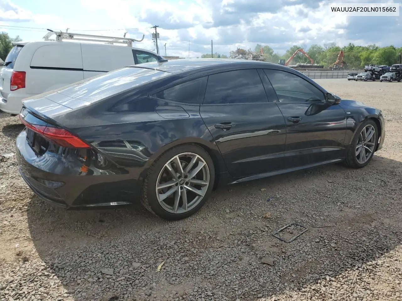 2020 Audi A7 Premium Plus S-Line VIN: WAUU2AF20LN015662 Lot: 55701955