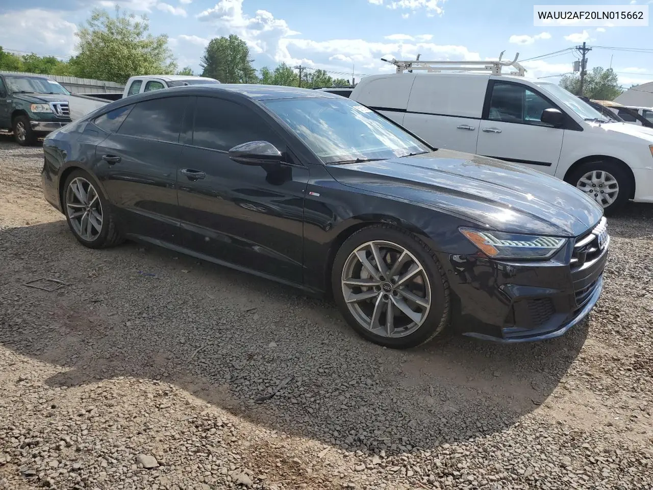 2020 Audi A7 Premium Plus S-Line VIN: WAUU2AF20LN015662 Lot: 55701955