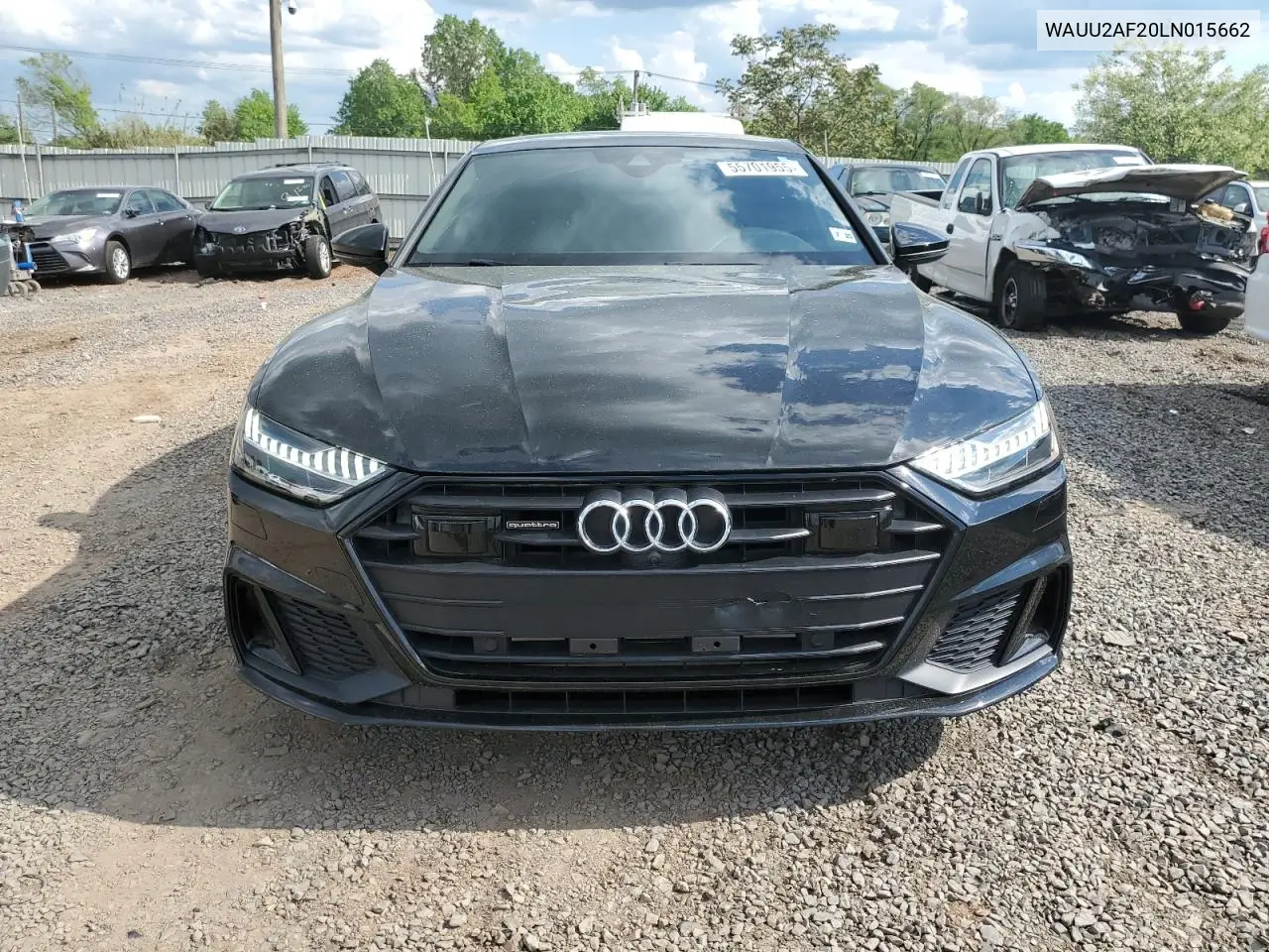 2020 Audi A7 Premium Plus S-Line VIN: WAUU2AF20LN015662 Lot: 55701955