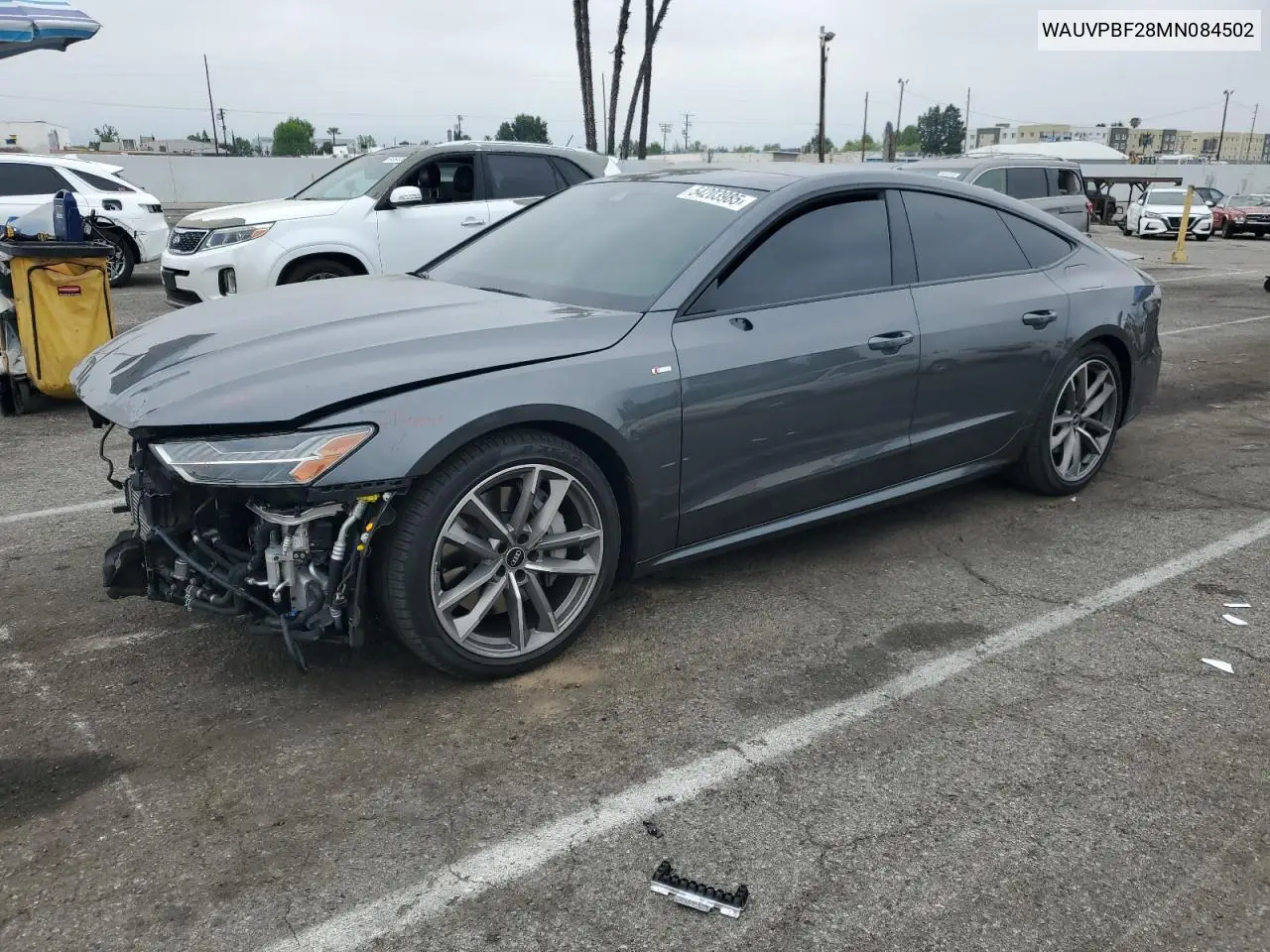 2021 Audi A7 E Prestige VIN: WAUVPBF28MN084502 Lot: 54203985