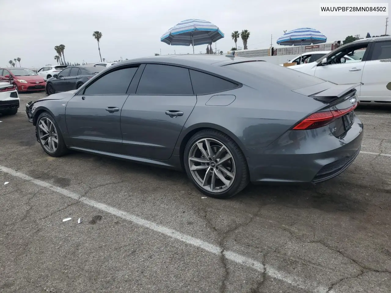 2021 Audi A7 E Prestige VIN: WAUVPBF28MN084502 Lot: 54203985