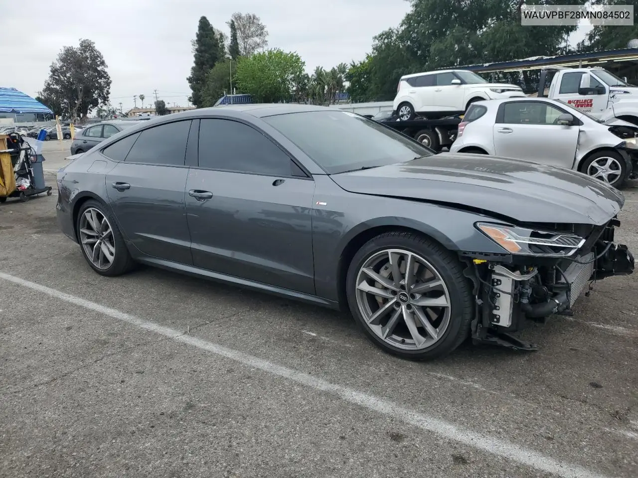 2021 Audi A7 E Prestige VIN: WAUVPBF28MN084502 Lot: 54203985