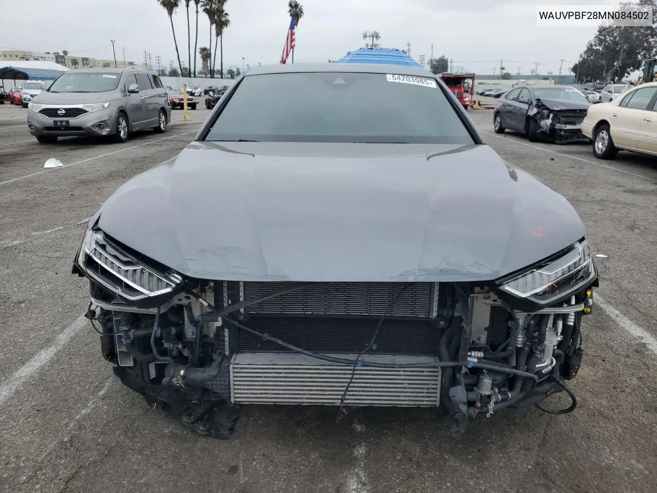 2021 Audi A7 E Prestige VIN: WAUVPBF28MN084502 Lot: 54203985