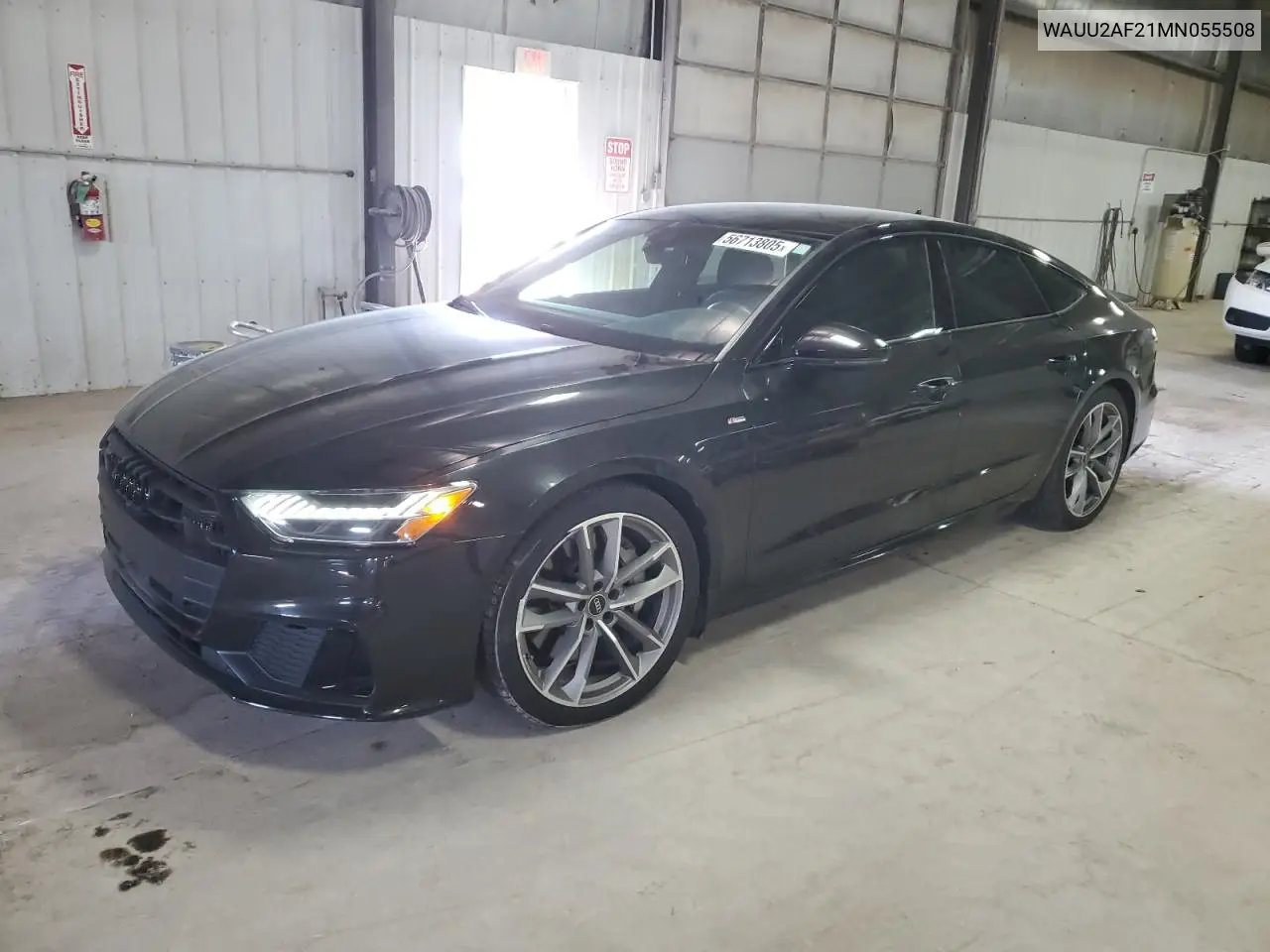 2021 Audi A7 Premium Plus S-Line VIN: WAUU2AF21MN055508 Lot: 56713805