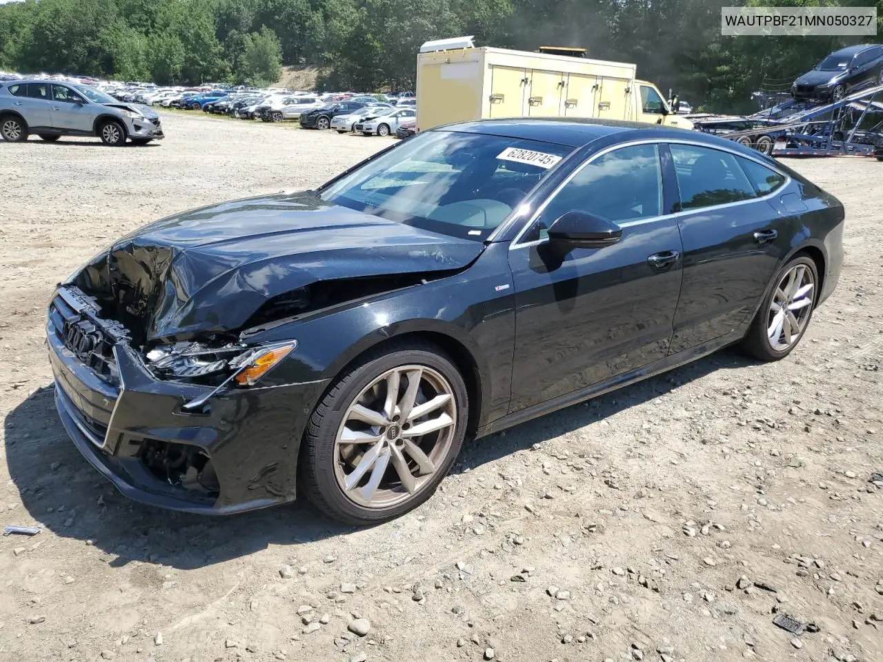 2021 Audi A7 E Premium Plus VIN: WAUTPBF21MN050327 Lot: 62820745