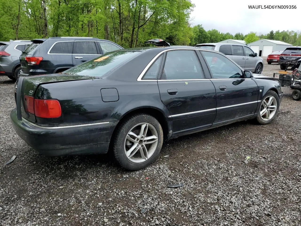 2000 Audi A8 Quattro VIN: WAUFL54D6YN009356 Lot: 58526965