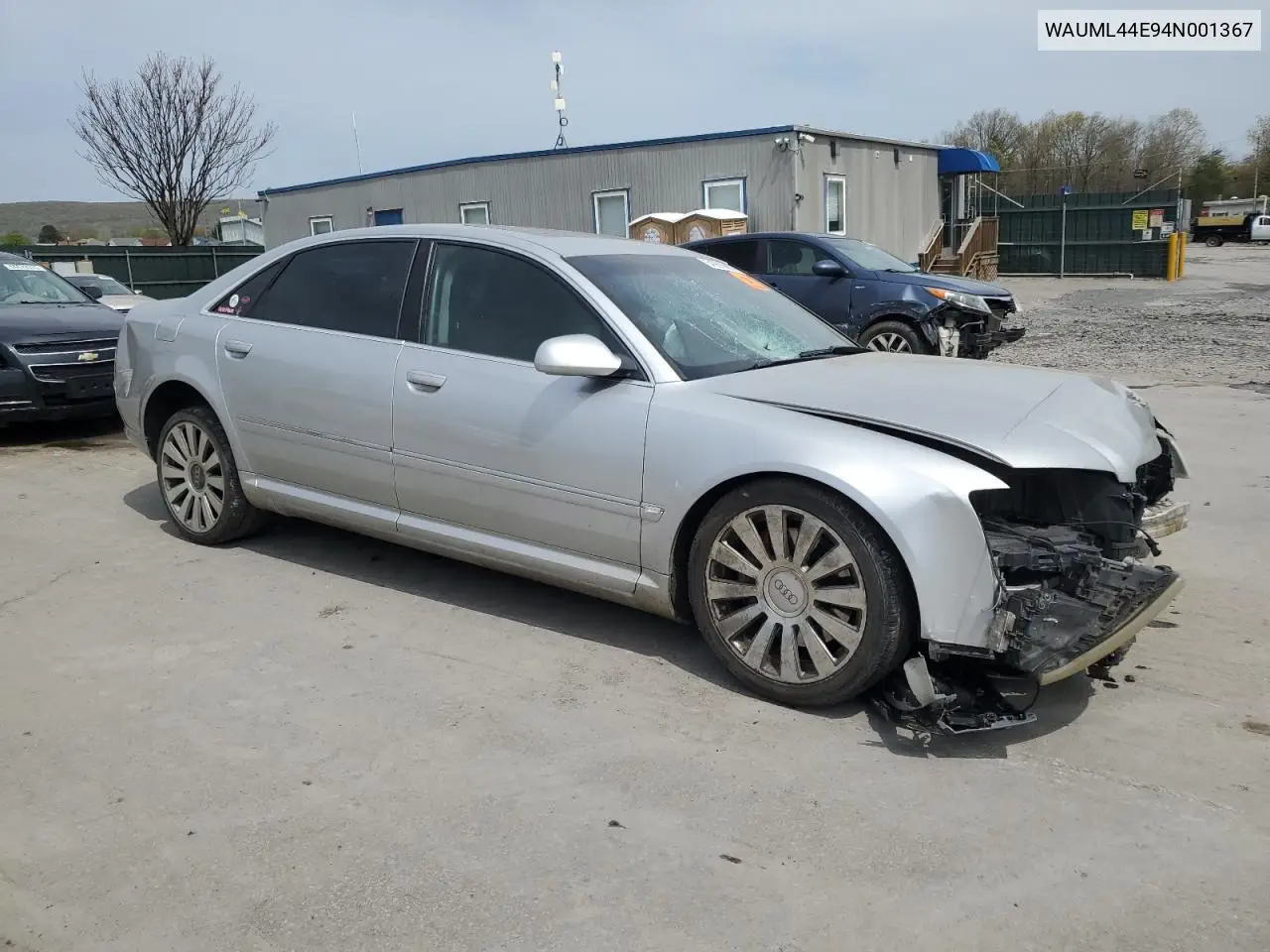 2004 Audi A8 L Quattro VIN: WAUML44E94N001367 Lot: 54968885