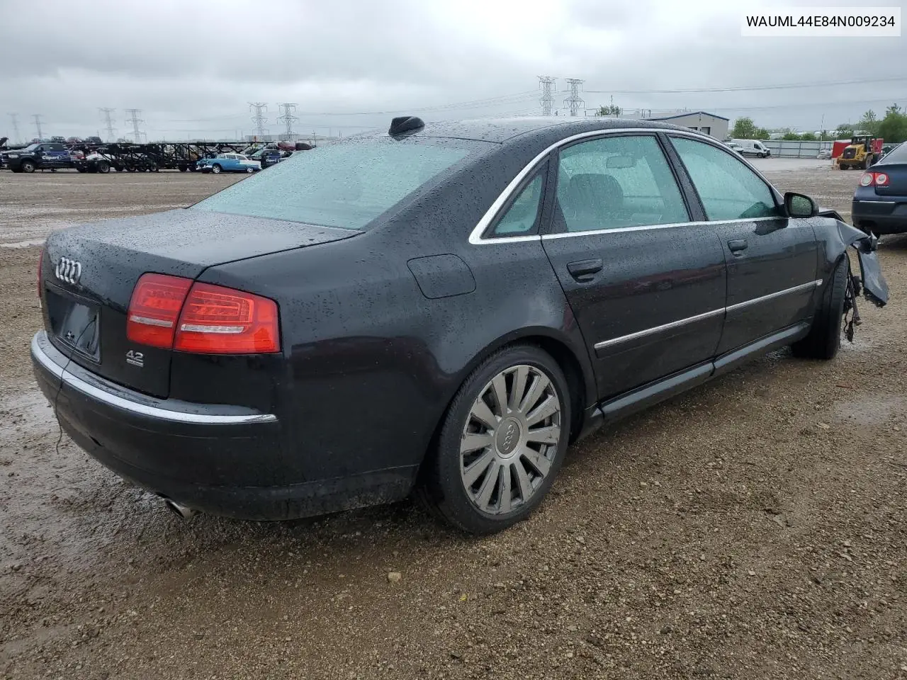 2004 Audi A8 L Quattro VIN: WAUML44E84N009234 Lot: 57684295