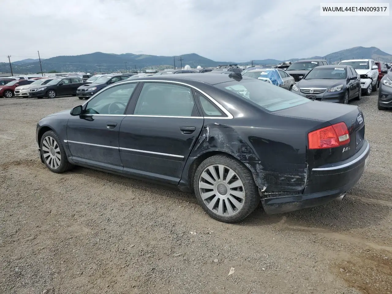 2004 Audi A8 L Quattro VIN: WAUML44E14N009317 Lot: 60633285
