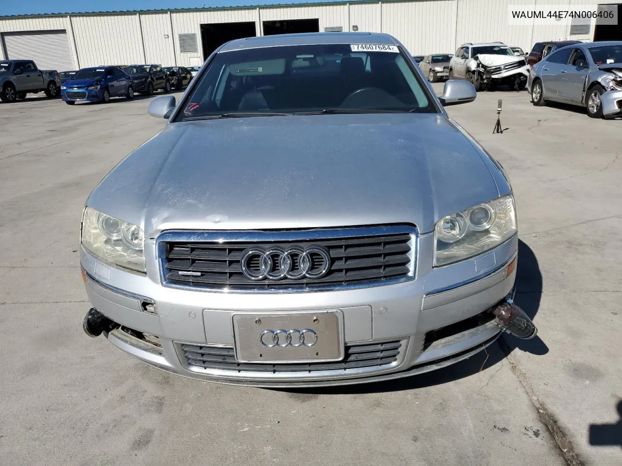 2004 Audi A8 L Quattro VIN: WAUML44E74N006406 Lot: 74607684