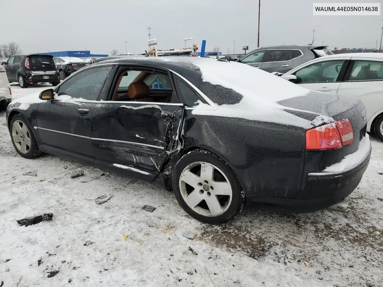 2005 Audi A8 L Quattro VIN: WAUML44E05N014638 Lot: 42141715