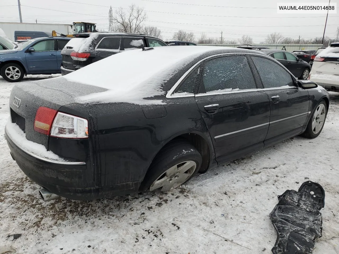 2005 Audi A8 L Quattro VIN: WAUML44E05N014638 Lot: 42141715