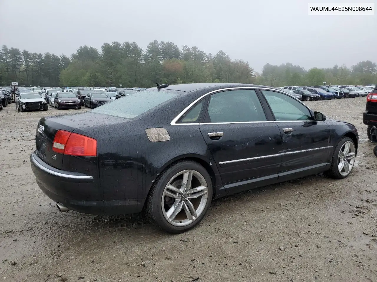 2005 Audi A8 L Quattro VIN: WAUML44E95N008644 Lot: 55659665