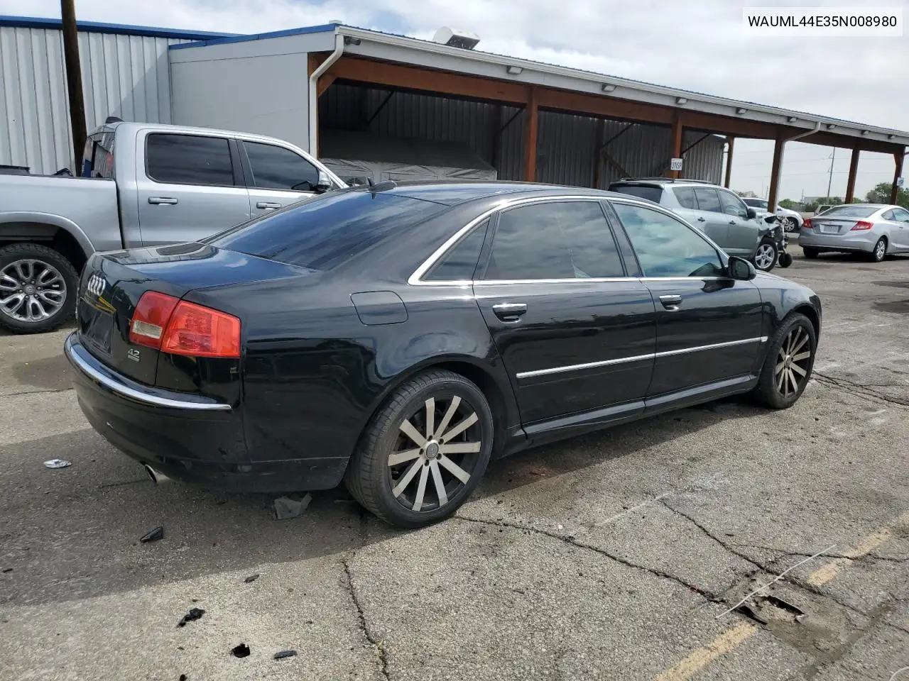 2005 Audi A8 L Quattro VIN: WAUML44E35N008980 Lot: 56975285