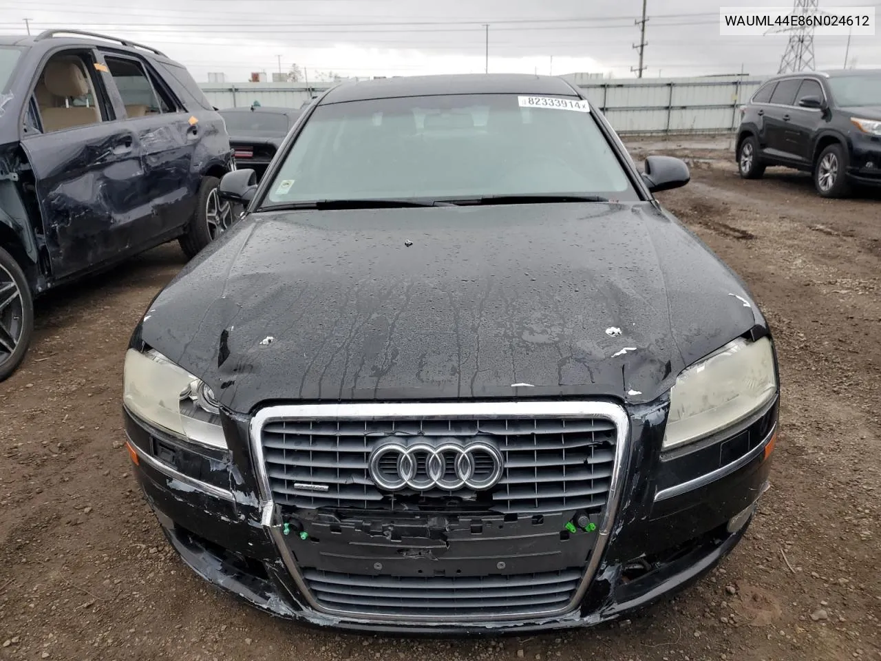 2006 Audi A8 L Quattro VIN: WAUML44E86N024612 Lot: 82333914