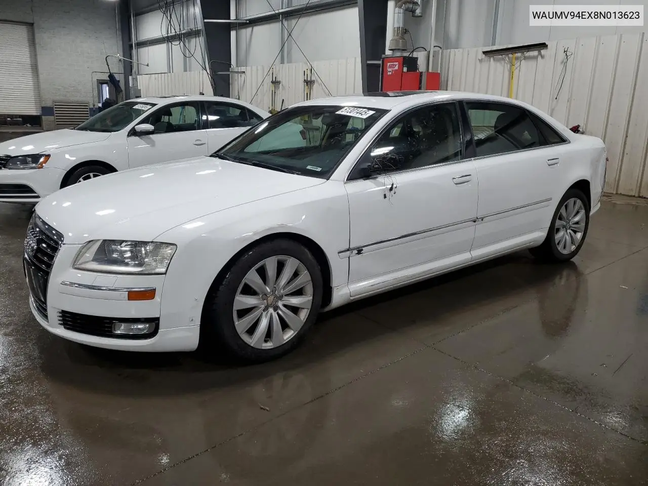 2008 Audi A8 L Quattro VIN: WAUMV94EX8N013623 Lot: 51301445